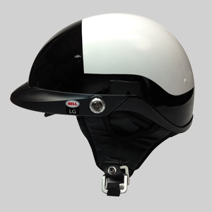 Police Motorcycle Helmet With Snap On Visor