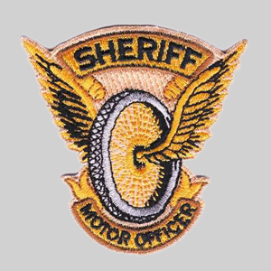 sheriff motor officer tan